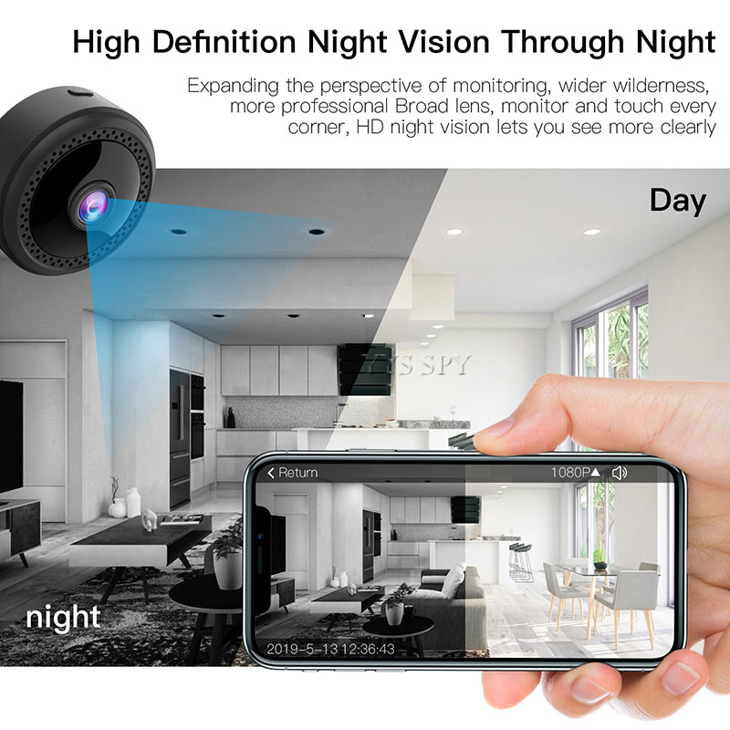 HD Wifi Mini Video Camera Digi - Smart Home Kamera ulasan dan harga