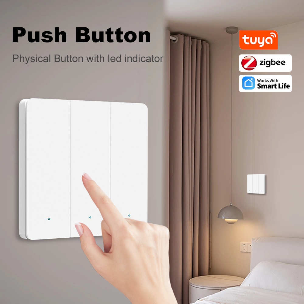Smart Life ZigBee Push Button  - Smart Home Google ulasan dan harga