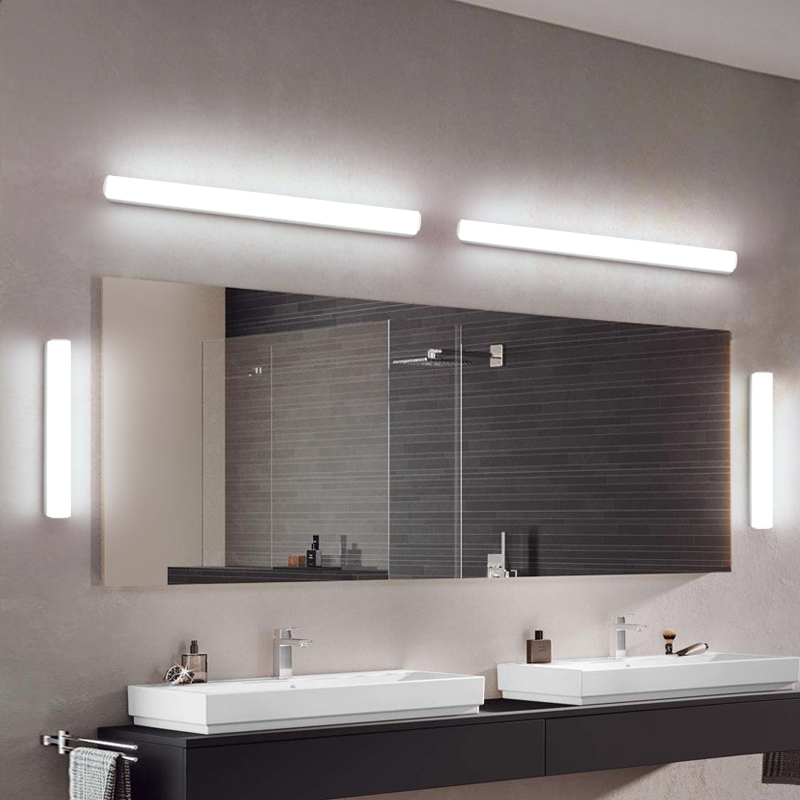Modern LED Mirror Light Wall L - Smart Home Retrofit ulasan dan harga