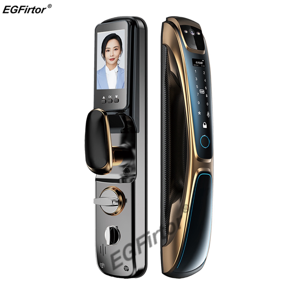 EGFirtor Cat Eye Fingerprint W - Smart Home Lock ulasan dan harga