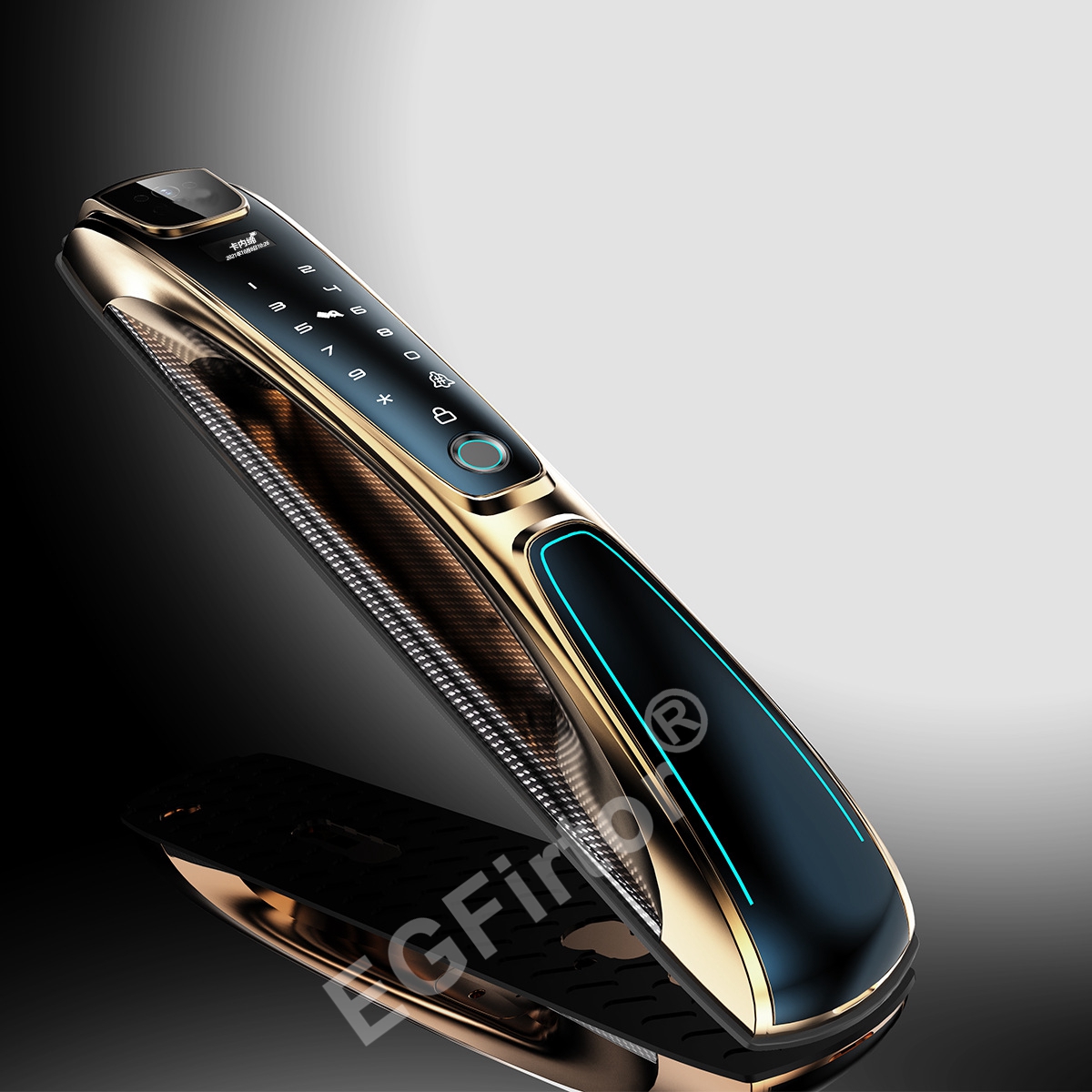 EGFirtor Cat Eye Fingerprint W - Smart Home Lock ulasan dan harga