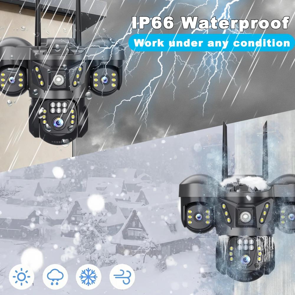 15MP 8K WIFI IP Camera Three S - Smart Home Kamera ulasan dan harga