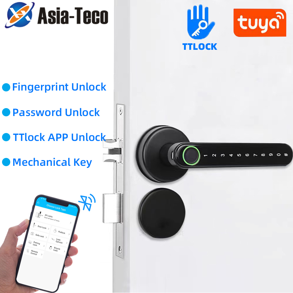 TTLock Smart Bluetooth Fingerp - Smart Home Lock ulasan dan harga
