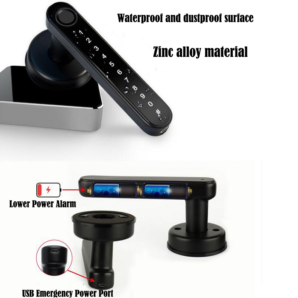 TTLock Smart Bluetooth Fingerp - Smart Home Lock ulasan dan harga