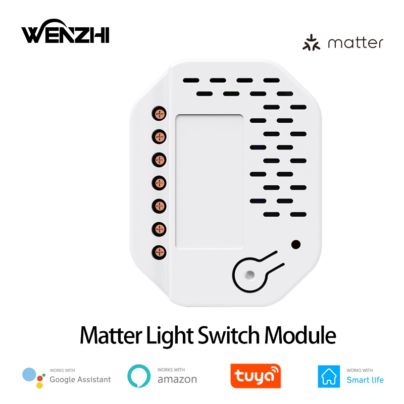 Matter Light Switch Module 2Ga - Smart Home Matter ulasan dan harga