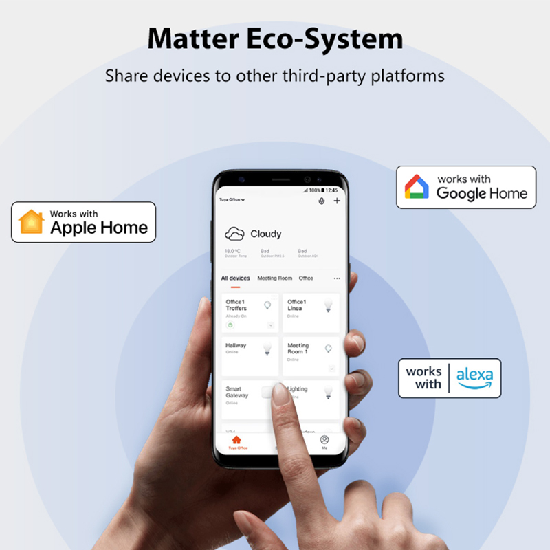 Matter Light Switch Module 2Ga - Smart Home Matter ulasan dan harga