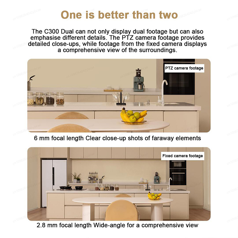 XIAOMI Smart Camera C300 Dual  - Smart Home Network Rack ulasan dan harga
