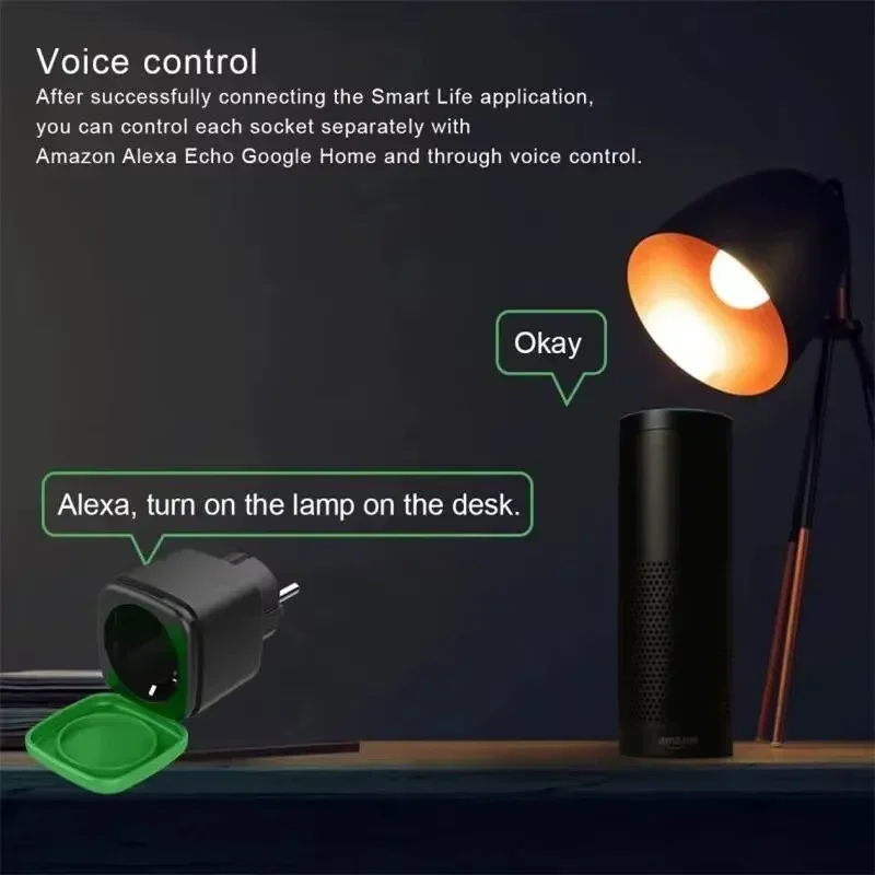 Tuya EU 16A WiFi Smart Waterpr - Smart Home Google ulasan dan harga