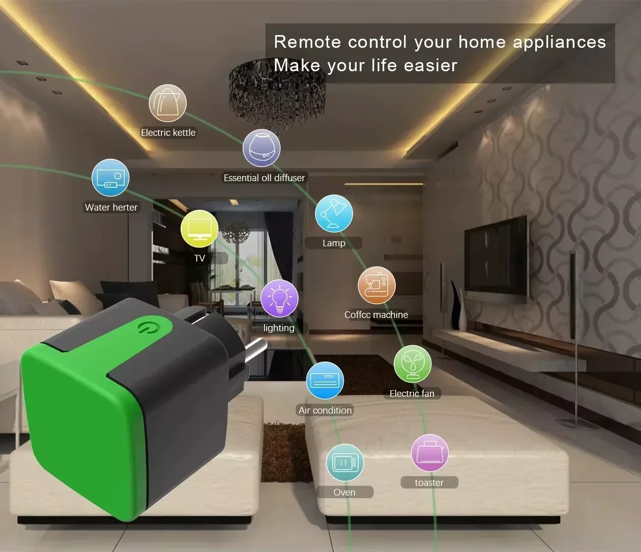 Tuya EU 16A WiFi Smart Waterpr - Smart Home Google ulasan dan harga