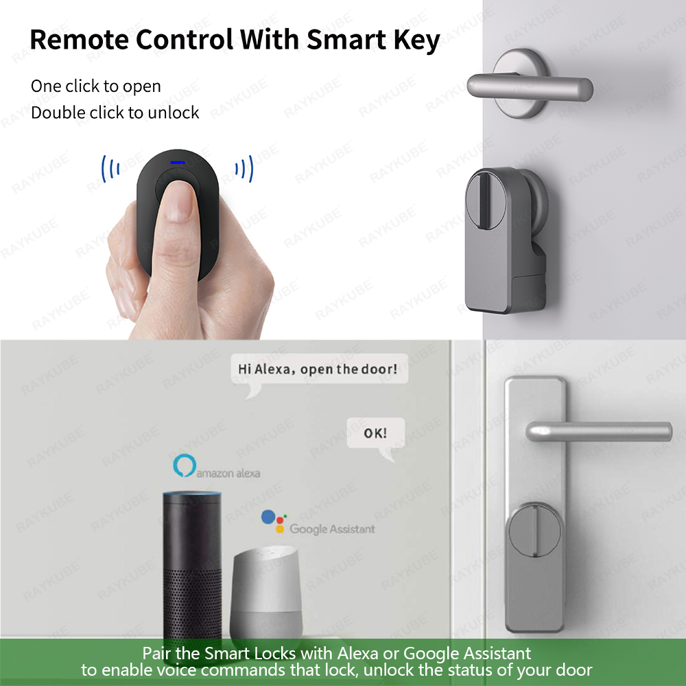 RAYKUBE A1 Pro Tuya BEL Smart  - Smart Home Lock ulasan dan harga