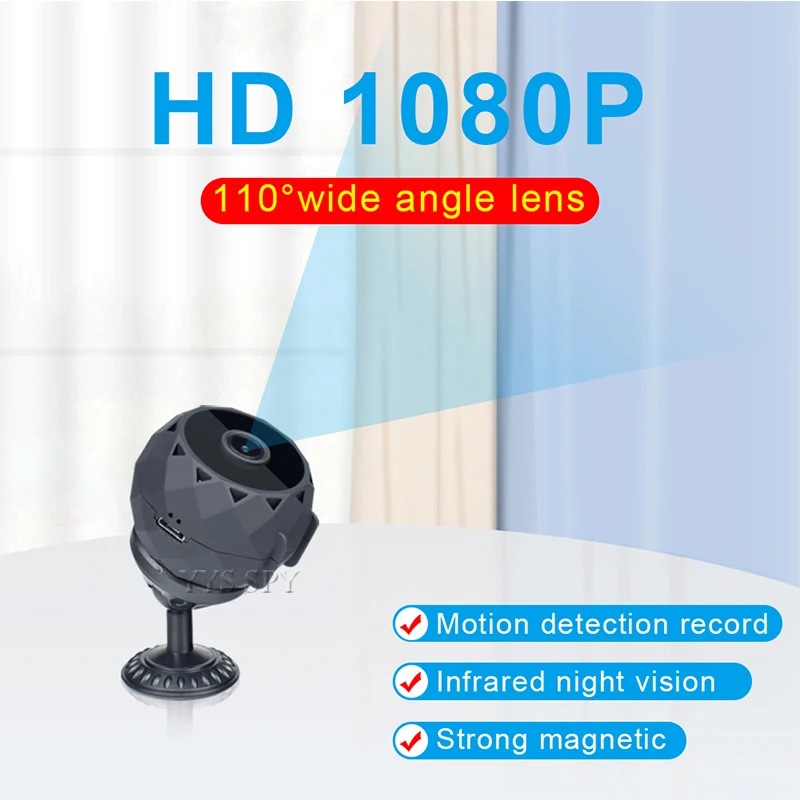 HD Mini Camera Night Vision Di - Smart Home Kamera ulasan dan harga