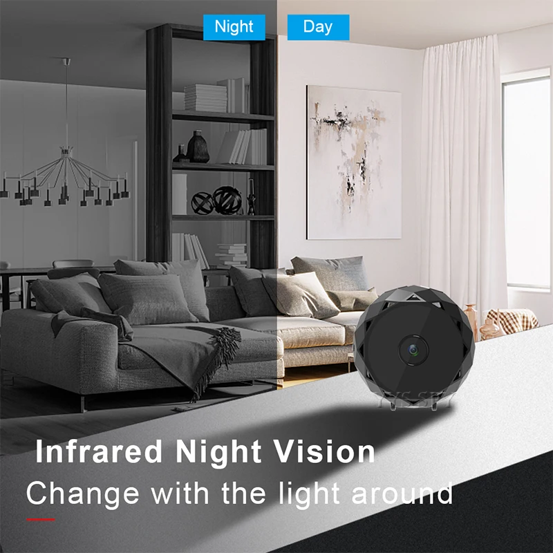 HD Mini Camera Night Vision Di - Smart Home Kamera ulasan dan harga