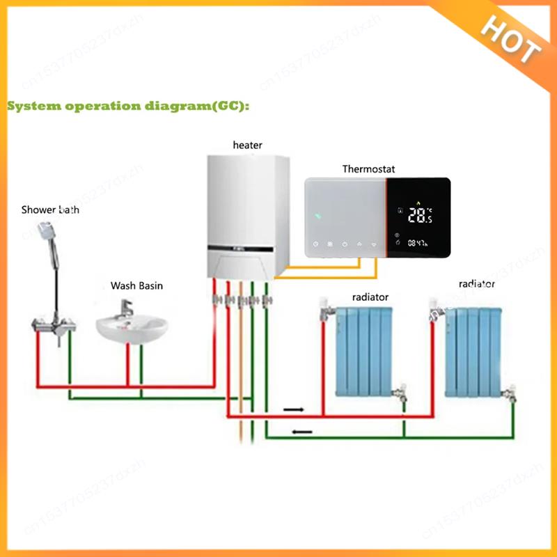 A43M Smart Wifi Thermostat For - Smart Home Thermostat ulasan dan harga