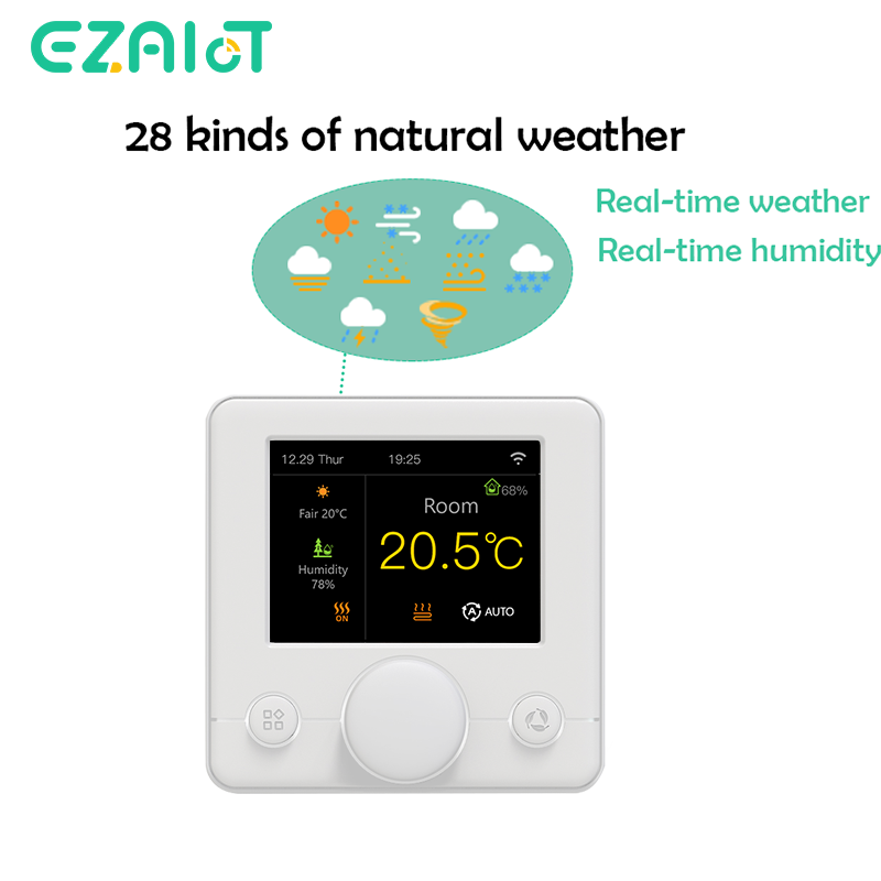 Floor Heating Wi-Fi Thermostat - Smart Home Thermostat ulasan dan harga