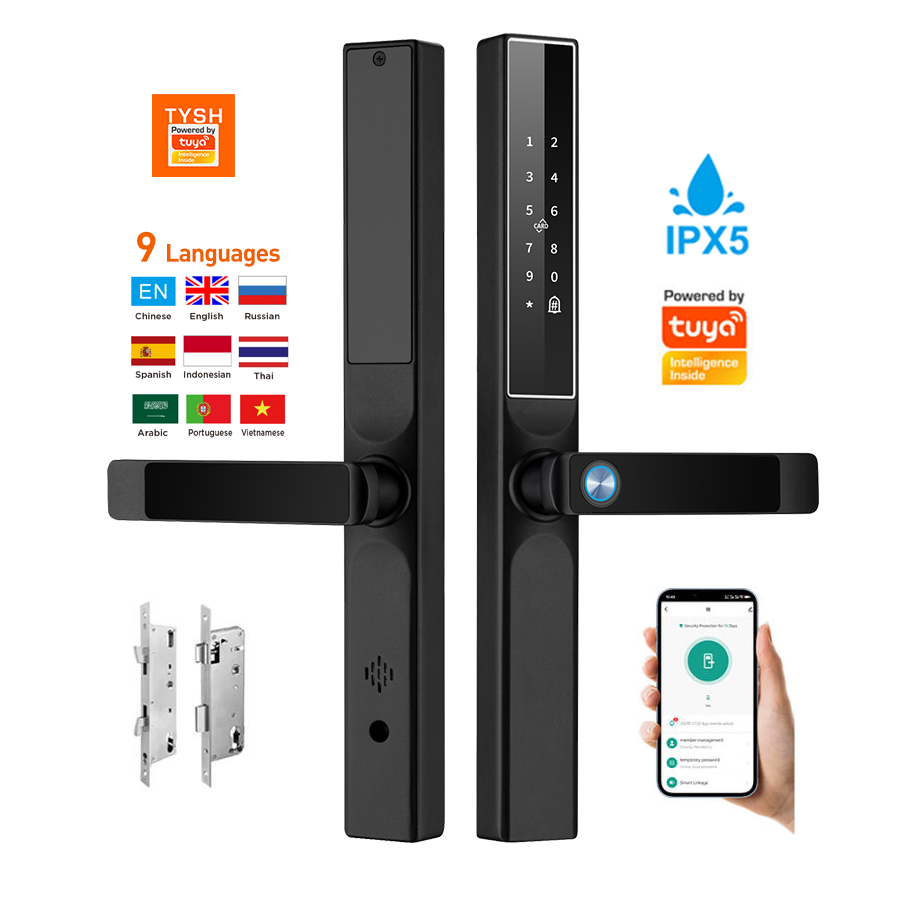 Tuya App Fingerprint Door Lock - Smart Home Lock ulasan dan harga