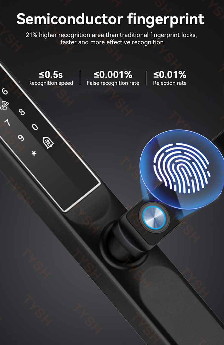 Tuya App Fingerprint Door Lock - Smart Home Lock ulasan dan harga
