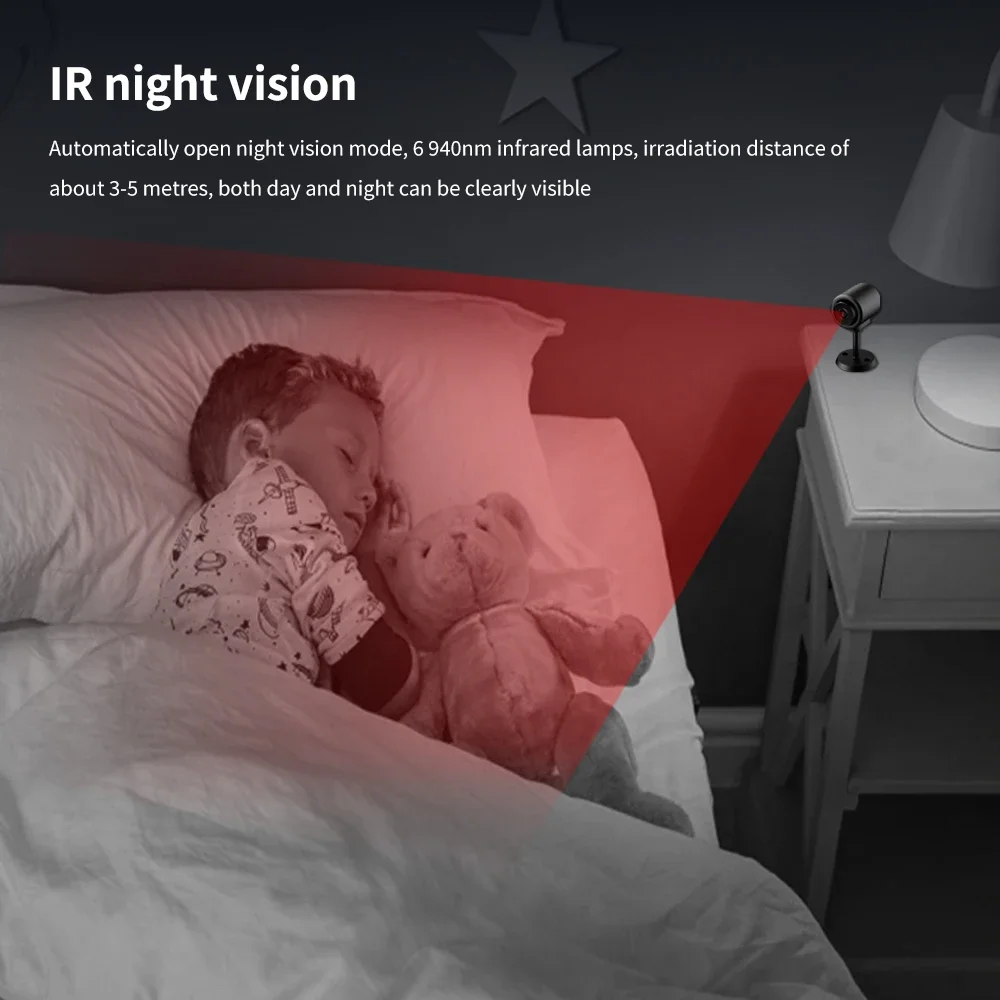 Mini Wifi Camera IP Cam Outdoo - Smart Home Kamera ulasan dan harga