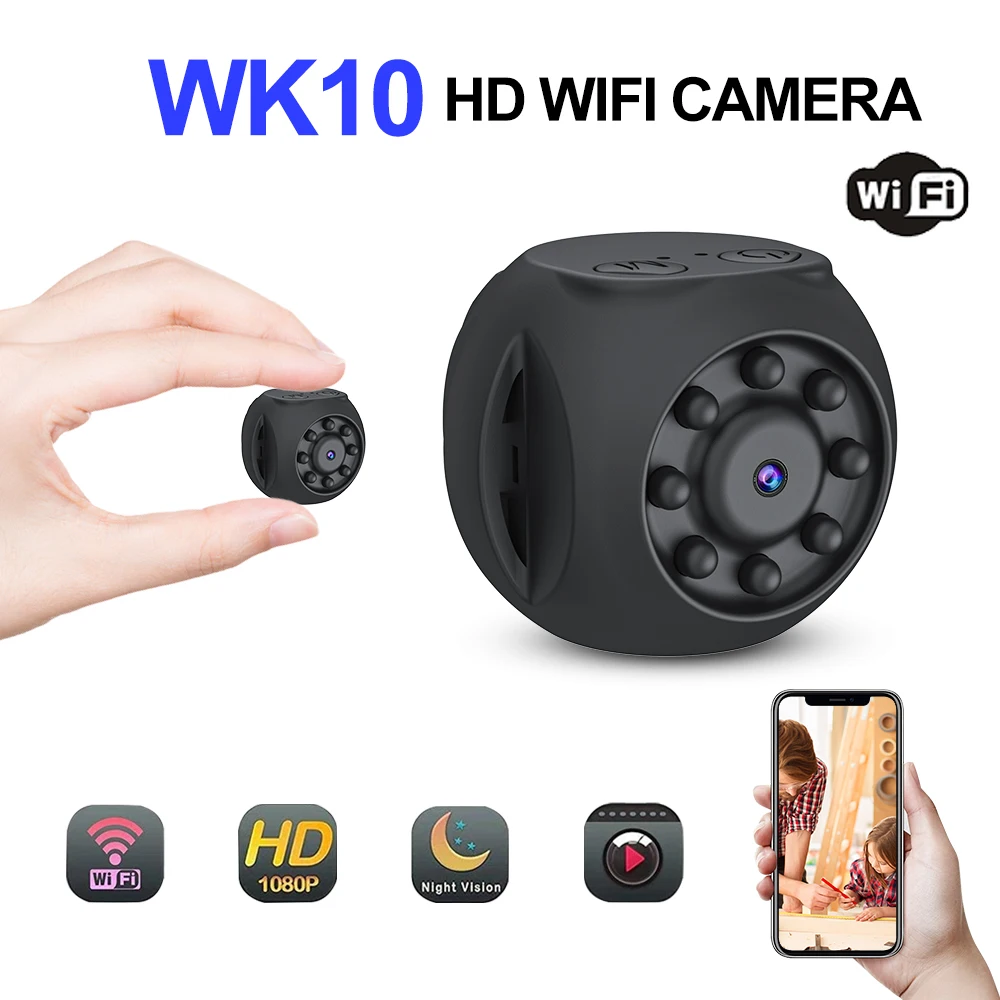 Wifi Mini Camera WK10 Smart Ho - Smart Home Kamera ulasan dan harga