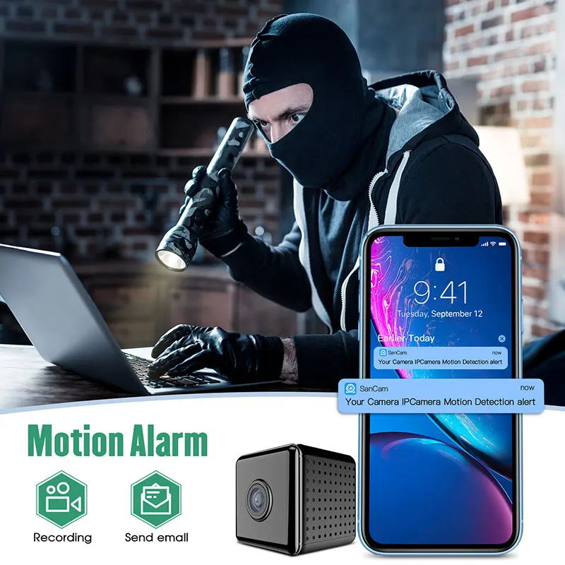 Wifi Mini Camera Smart Home Fo - Smart Home Kamera ulasan dan harga