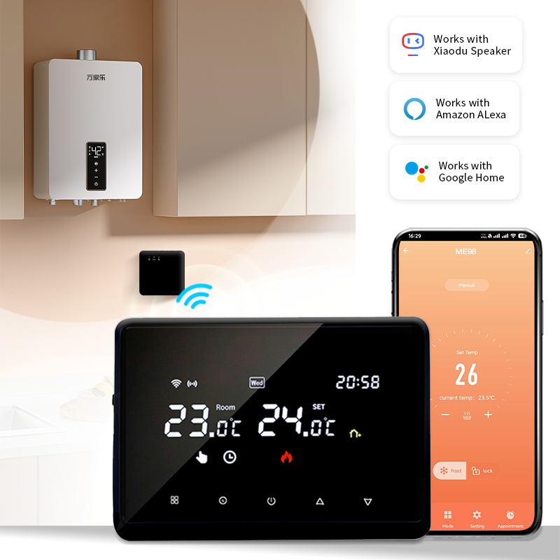 New Tuya Wireless Wifi Thermos - Smart Home Thermostat ulasan dan harga