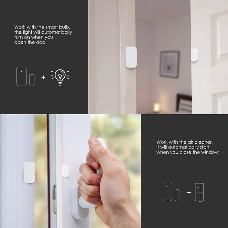 Aqara Door Window Sensor  Glob - Smart Home Xiaomi ulasan dan harga