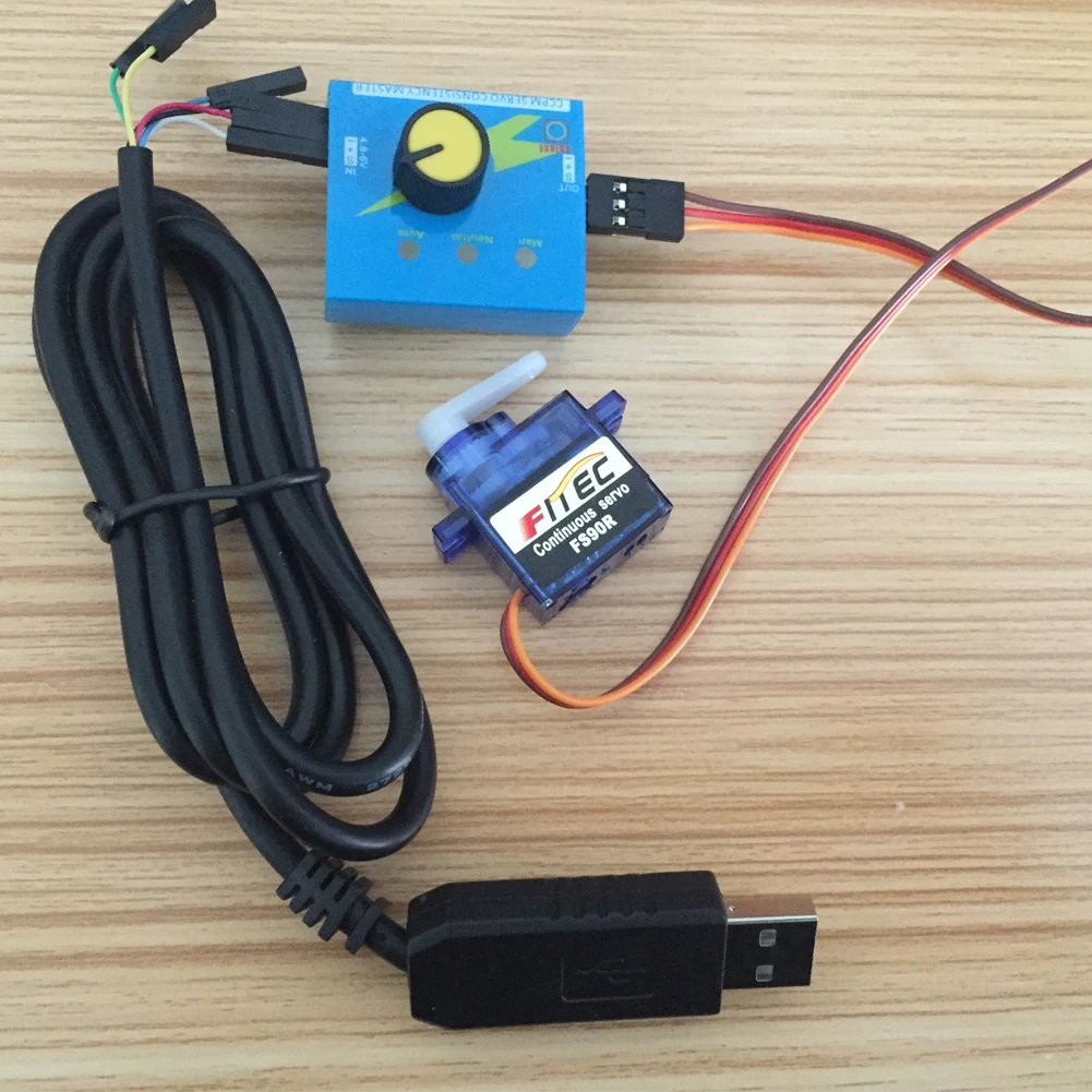Feetech FS90R RC Servo 360 Deg - Smart Home Micro Bit ulasan dan harga