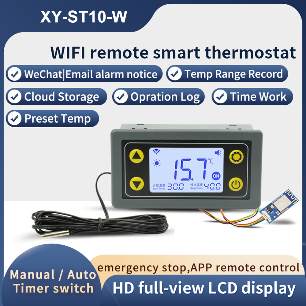 ST10-W/SA10-W/SA30-W/ST30-W DC - Smart Home Thermostat ulasan dan harga