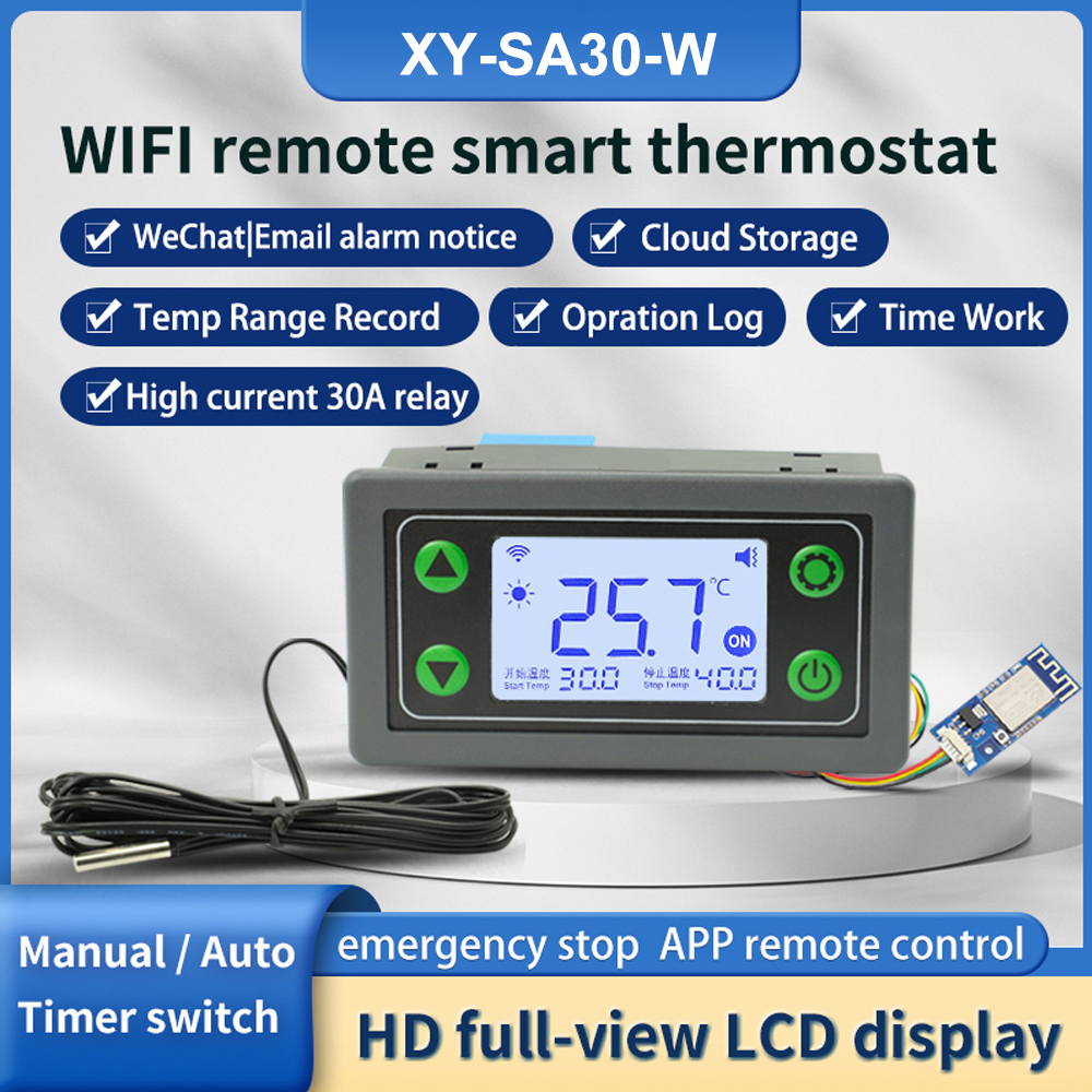 ST10-W/SA10-W/SA30-W/ST30-W DC - Smart Home Thermostat ulasan dan harga