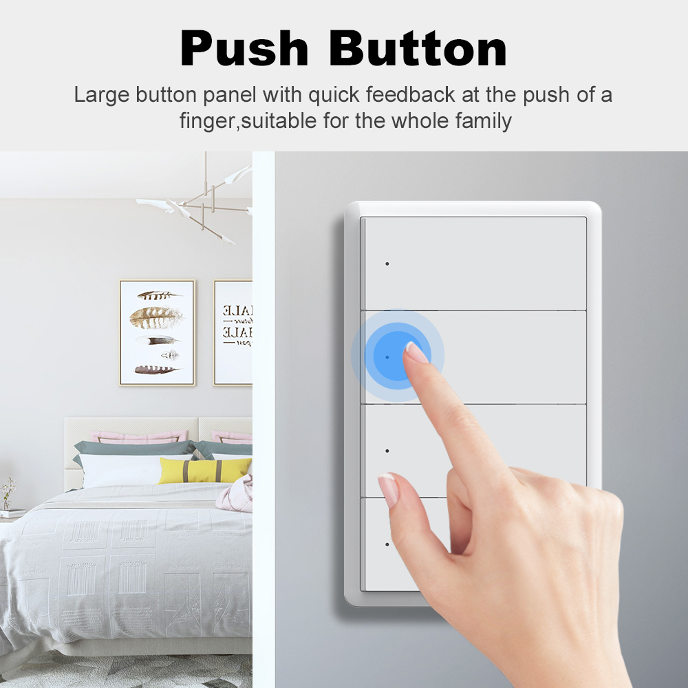 MANHOT Homekit WiFi Smart Swit - Smart Home Google ulasan dan harga