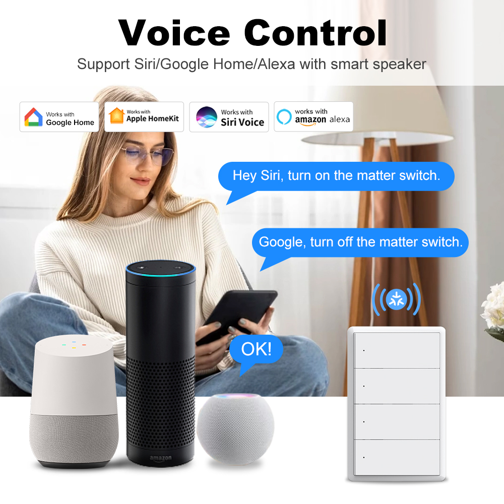 MANHOT Homekit WiFi Smart Swit - Smart Home Google ulasan dan harga