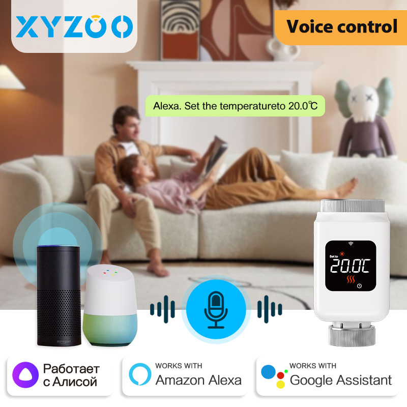 Tuya Smart WiFi Zigbee TRV Rad - Smart Home Thermostat ulasan dan harga