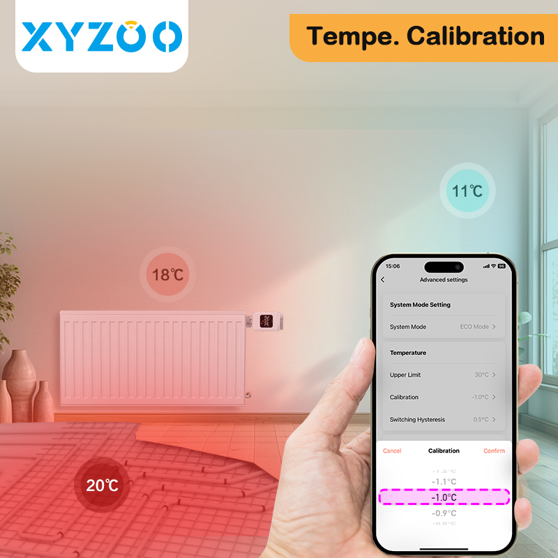 Tuya Smart WiFi Zigbee TRV Rad - Smart Home Thermostat ulasan dan harga