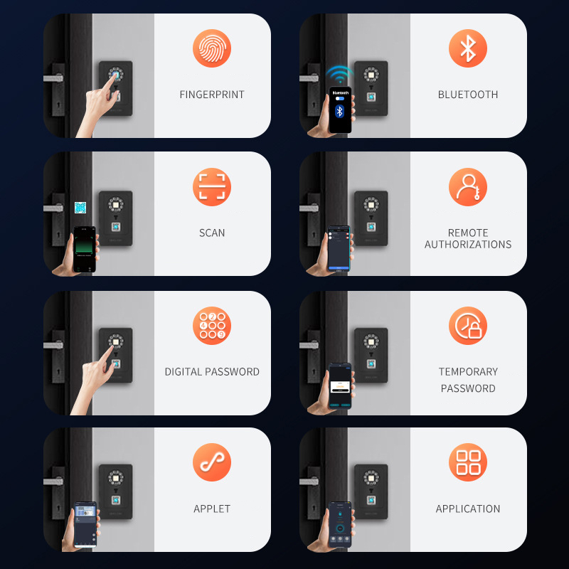 Intelligent Padlock Hang Desig - Smart Home Lock ulasan dan harga