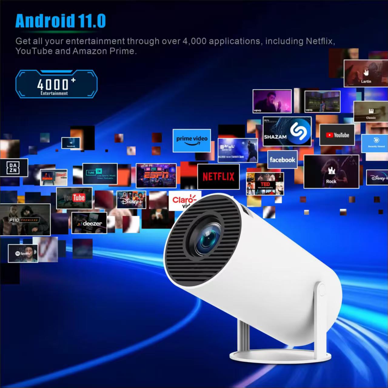 Mini HY300 Portable Projector  - Smart Home Retrofit ulasan dan harga