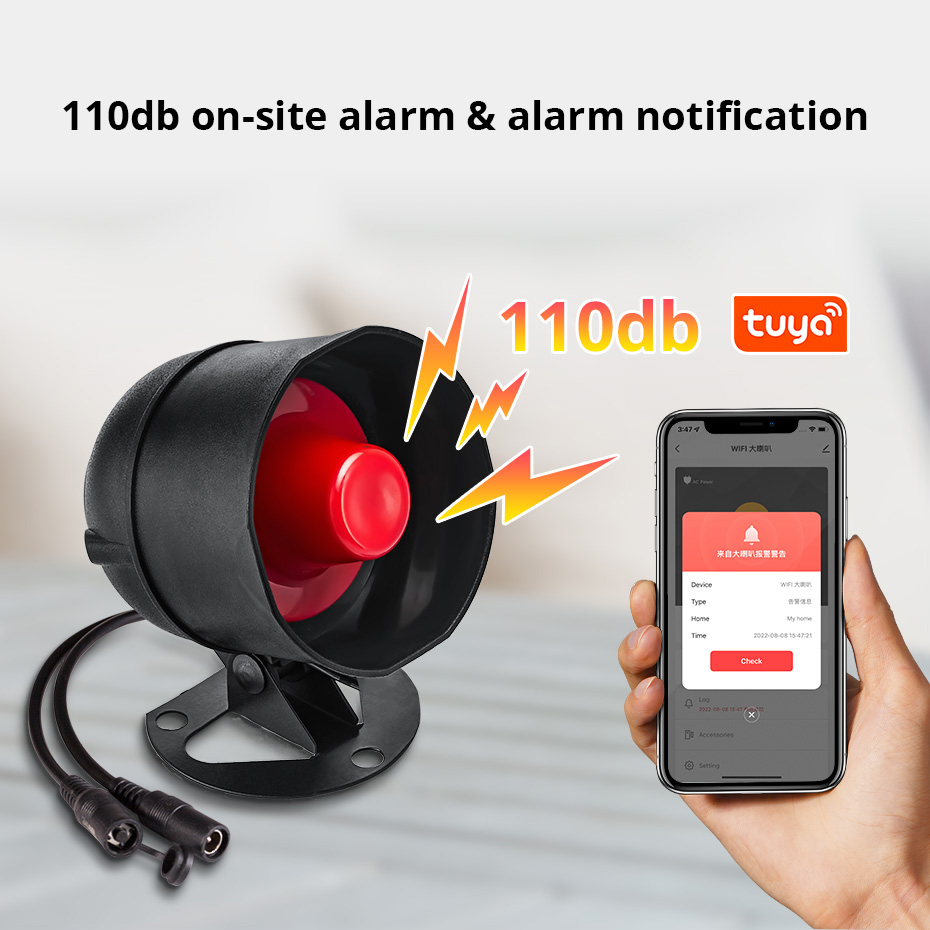 KERUI Tuya WIFI Loudly Speaker - Smart Home Improvement ulasan dan harga