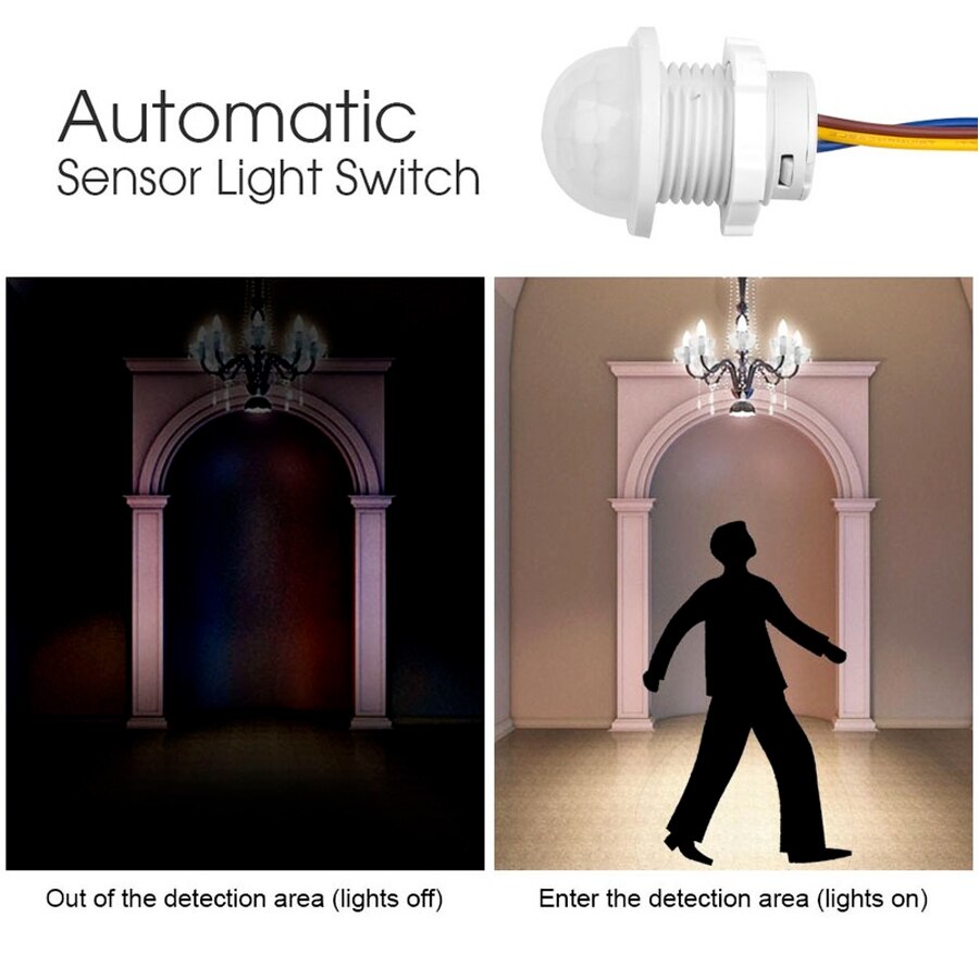 PIR Motion Sensor Detector Sma - Smart Home Matter ulasan dan harga