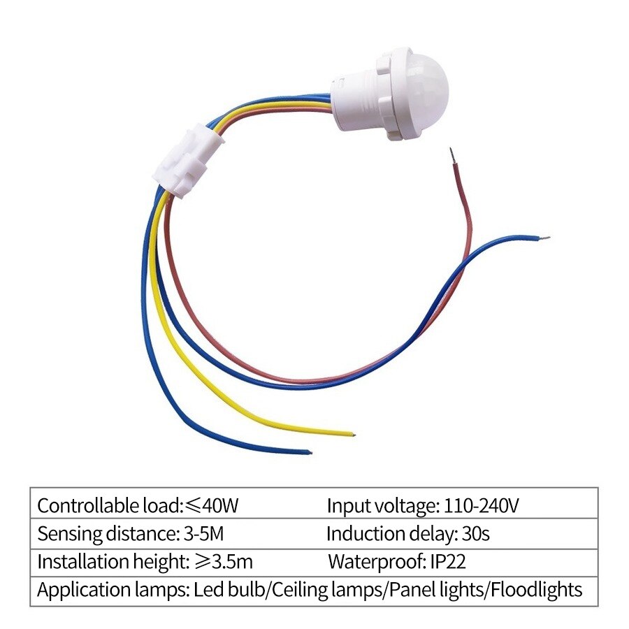 PIR Motion Sensor Detector Sma - Smart Home Matter ulasan dan harga
