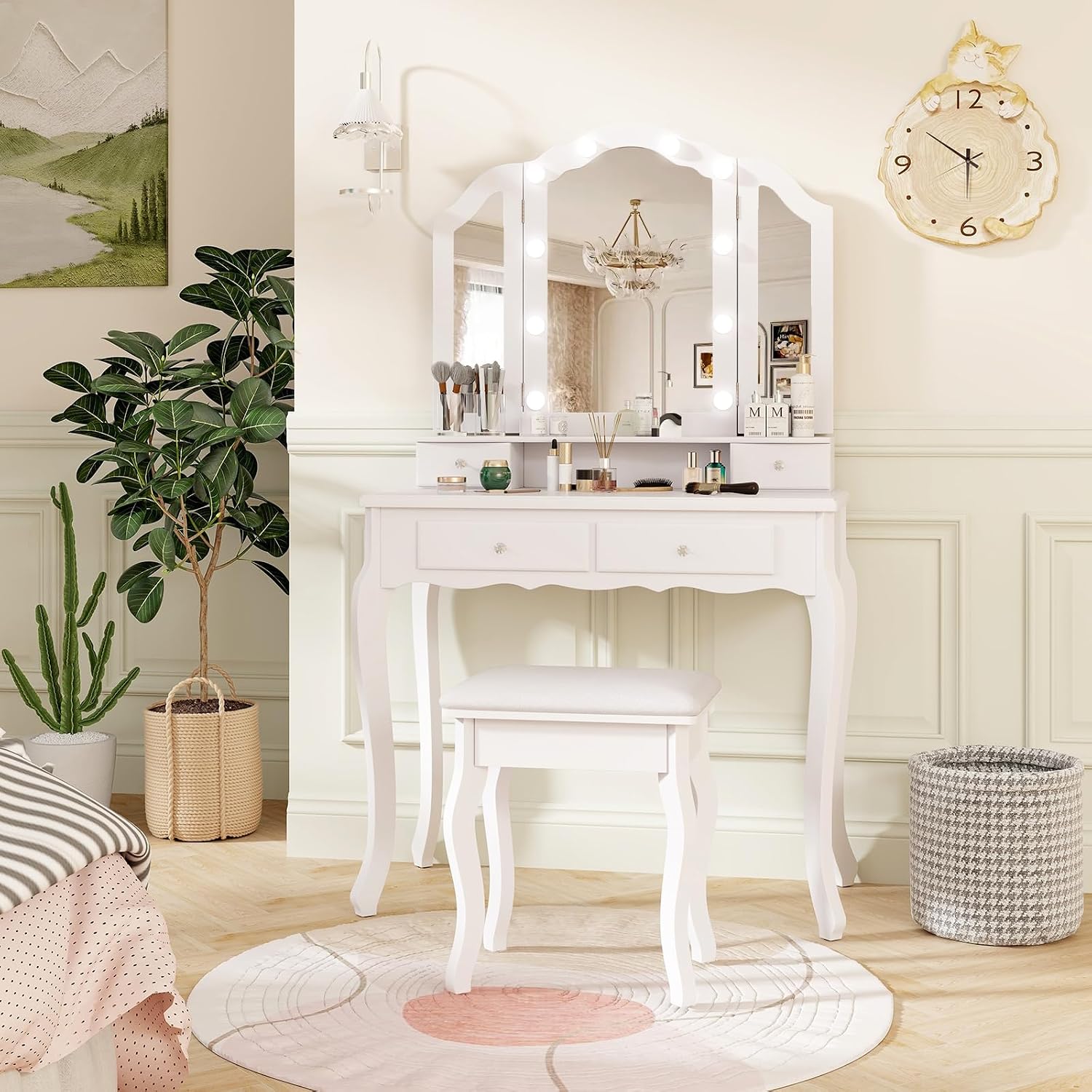Vanity Desk with Lights - Make - Smart Home Retrofit ulasan dan harga