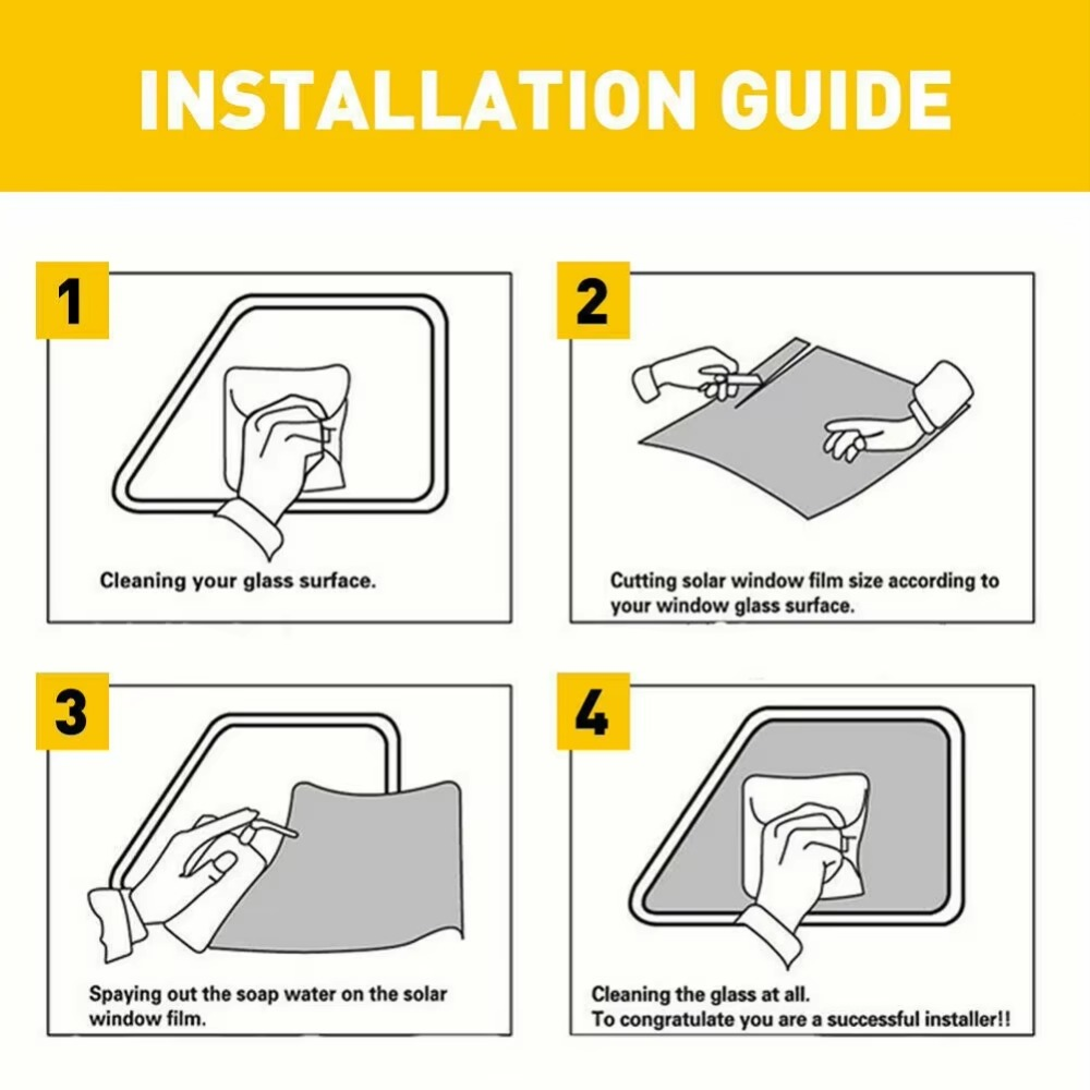 50cmx3m Car Window Privacy Fil - Smart Home Film ulasan dan harga