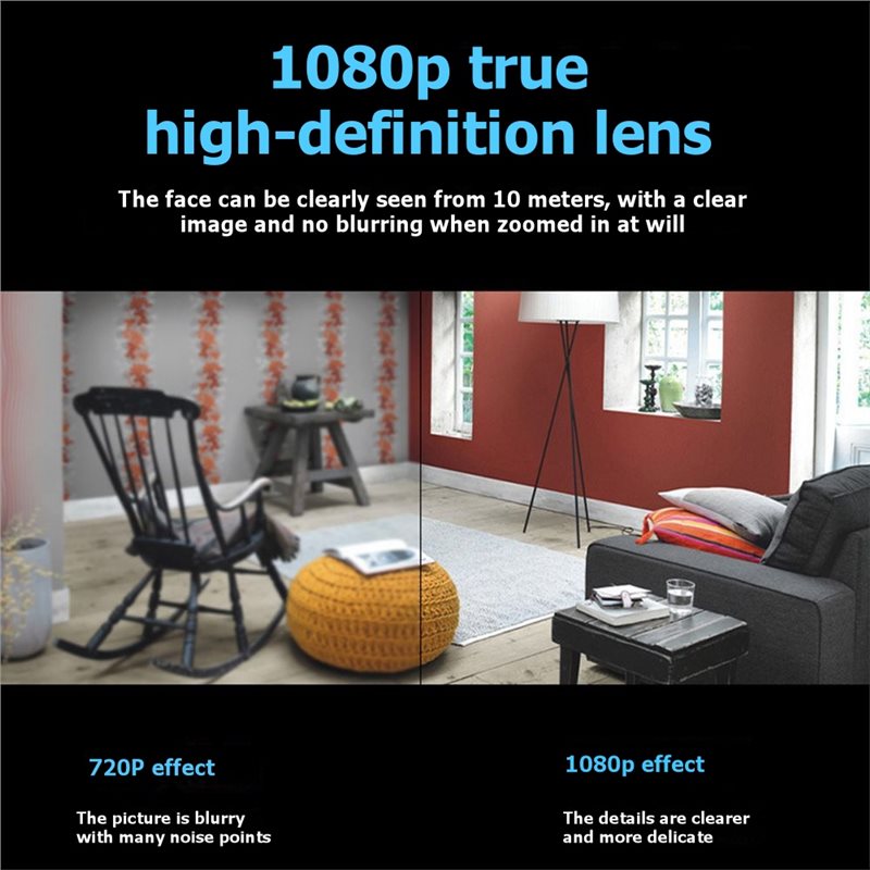 B04C-Mini Wifi Camera 1080P HD - Smart Home Network Rack ulasan dan harga