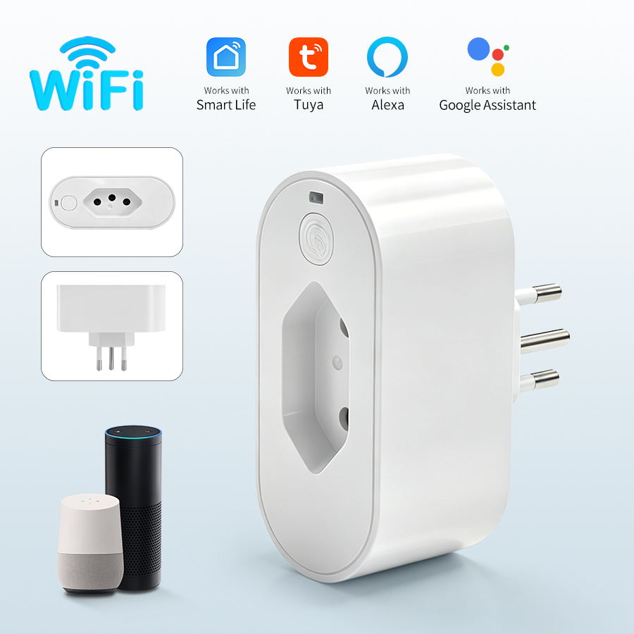 Tuya WiFi Smart Plug Socket wi - Smart Home Or Smart Home ulasan dan harga