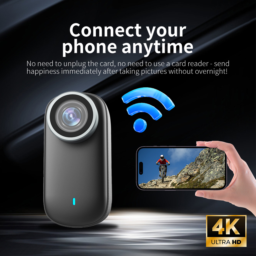 UHD 4K Mini Thumb Camera Actio - Smart Home Kamera ulasan dan harga