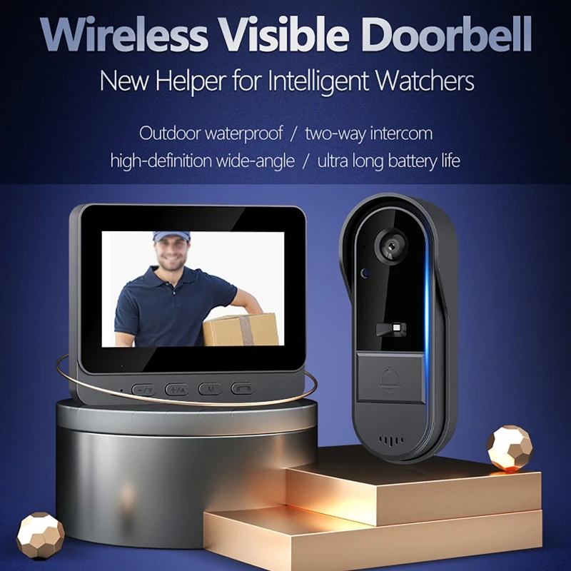 Outdoor Wireless Intercom Door - Smart Home Or Smart Home ulasan dan harga