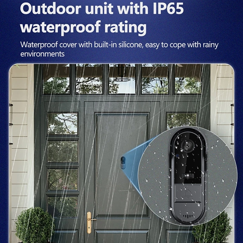 Outdoor Wireless Intercom Door - Smart Home Or Smart Home ulasan dan harga