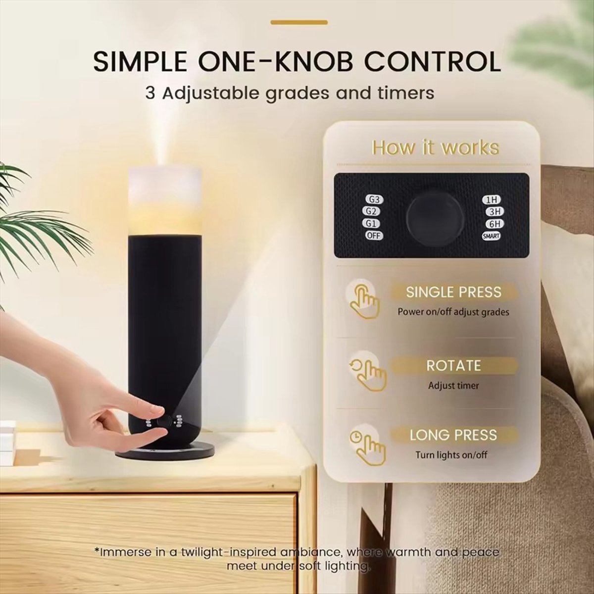 A374U Aug. Room Fragrance Diff - Smart Home Fragrance Diffuser ulasan dan harga