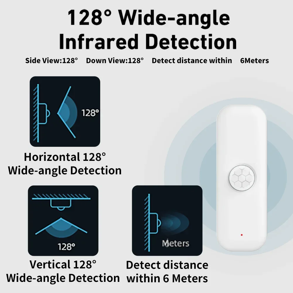 Tuya WiFI Motion Sensor PIR Sm - Smart Home Matter ulasan dan harga